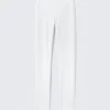 High Waisted Sports Tights – White