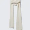 Hood Scarf – Dusty White