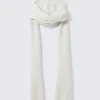 Hood Scarf – Dusty White