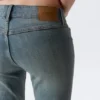 Hour Low Rise Skinny Bootcut Leg Jeans – Gloria Blue – Medium Blue