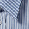 Hugo Hart Relaxed Double Collar Shirt – Blue – White Stripes