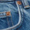 Imoo Low Rise Loose Wide Jeans – 90S Blue – Medium Blue