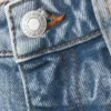Imoo Low Rise Loose Wide Jeans – Fresh Blue – Light Blue