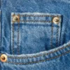 Imoo Low Rise Loose Wide Jeans – Kallithea Blue – Medium Blue