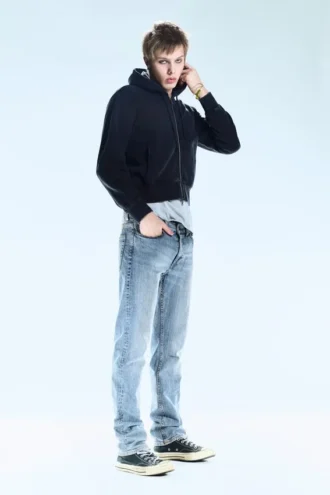 Issue Low Waist Slim Tapered Jeans – Us Blue – Light Blue | Cheap Monday Gb
