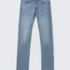Issue Low Waist Slim Tapered Jeans – Us Blue – Light Blue | Cheap Monday Gb