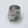 Ivy Crinkled Ring – Silver