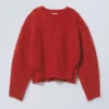 Ivy Knit Sweater – Red