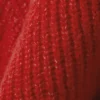 Ivy Knit Sweater – Red