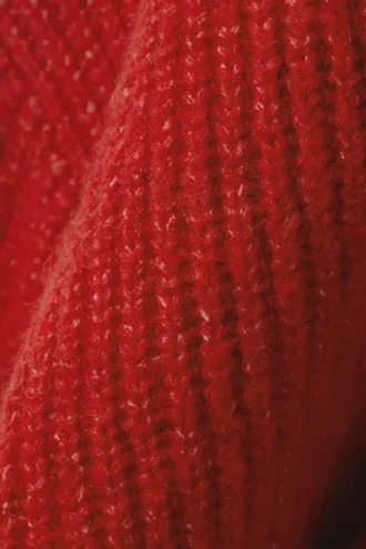 Ivy Knit Sweater – Red