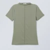 Jen Mockneck Top – Khaki Green