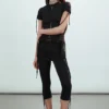 Jersey Knot Trousers – Black