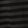 Jersey Pull-On Shorts – Black & Grey Stripes