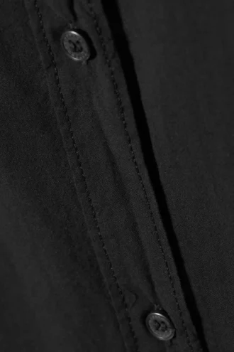 Jody Cotton Voile Shirt – Black