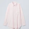 Jody Oversized Shirt – Dusty Pink