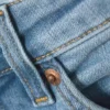 Katsumi Low Rise Slim Flared Leg Jeans – Climb Blue – Light Blue