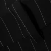 Keel Low Suiting Trousers – Black Pinstripe