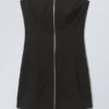 Klara Mini Tube Dress – Black