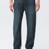 Klean Mid Rise Regular Straight Jeans – Deep Sea Blue – Dark Blue