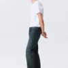 Klean Mid Rise Regular Straight Jeans – Deep Sea Blue – Dark Blue