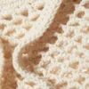Knitted Cotton Shoulder Bag – Dusty White