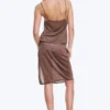 Knitted Square Neck Camisole – Brown