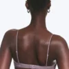 Lace Triangle Soft Bra – Dusty Lilac