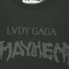 Lady Gaga Baby Tee – Off-Black