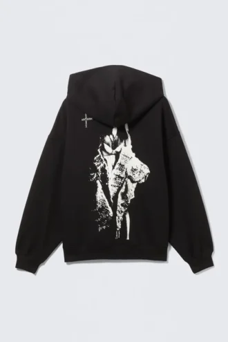 Lady Gaga Hoodie – Off-Black