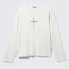 Lady Gaga Long-Sleeved T-Shirt – Off-White