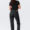 Laika Coated Mid Rise Straight Leg Jeans – Indigo Coating – Dark Blue