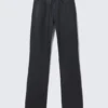 Laika Coated Mid Rise Straight Leg Jeans – Indigo Coating – Dark Blue