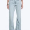 Laika Mid Rise Regular Straight Jeans – Dream Blue – Light Blue