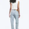 Laika Mid Rise Regular Straight Jeans – Dream Blue – Light Blue