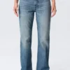 Laika Mid Rise Regular Straight Jeans – Radio Blue – Medium Blue