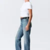 Laika Mid Rise Regular Straight Jeans – Radio Blue – Medium Blue