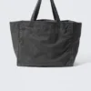 Large Washed Tote Bag – Washed Black