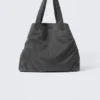 Large Washed Tote Bag – Washed Black