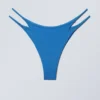 Layered Brazilian Bikini Bottoms – Bright Blue