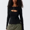 Layered Two-Piece Bolero Singlet – Black