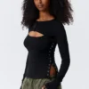 Layered Two-Piece Bolero Singlet – Black