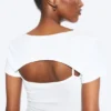 Layered Two-Piece Bolero Top – White