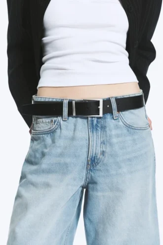 Leather Belt – Black
