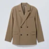 Leo Blazer – Camel