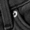 Liz Low Rise Pleated Twill Skirt – Haunted Black – Washed Black