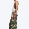 Long Cotton Cargo Shorts – Classic Camo