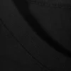 Long-Sleeved Boxy Cotton T-Shirt – Black