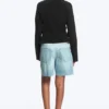Long-Sleeved Buttoned Shirt – Black