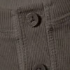 Long-Sleeved Henley T-Shirt – Dark Mole