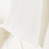 Long-Sleeved Oversized Poplin Shirt – White